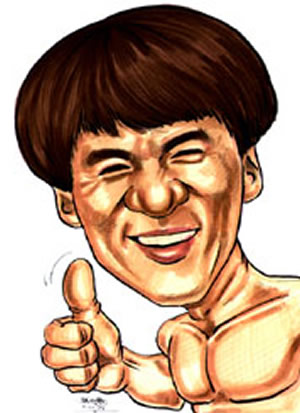 Karikatur Jackie Chan - Tangerang Blogs